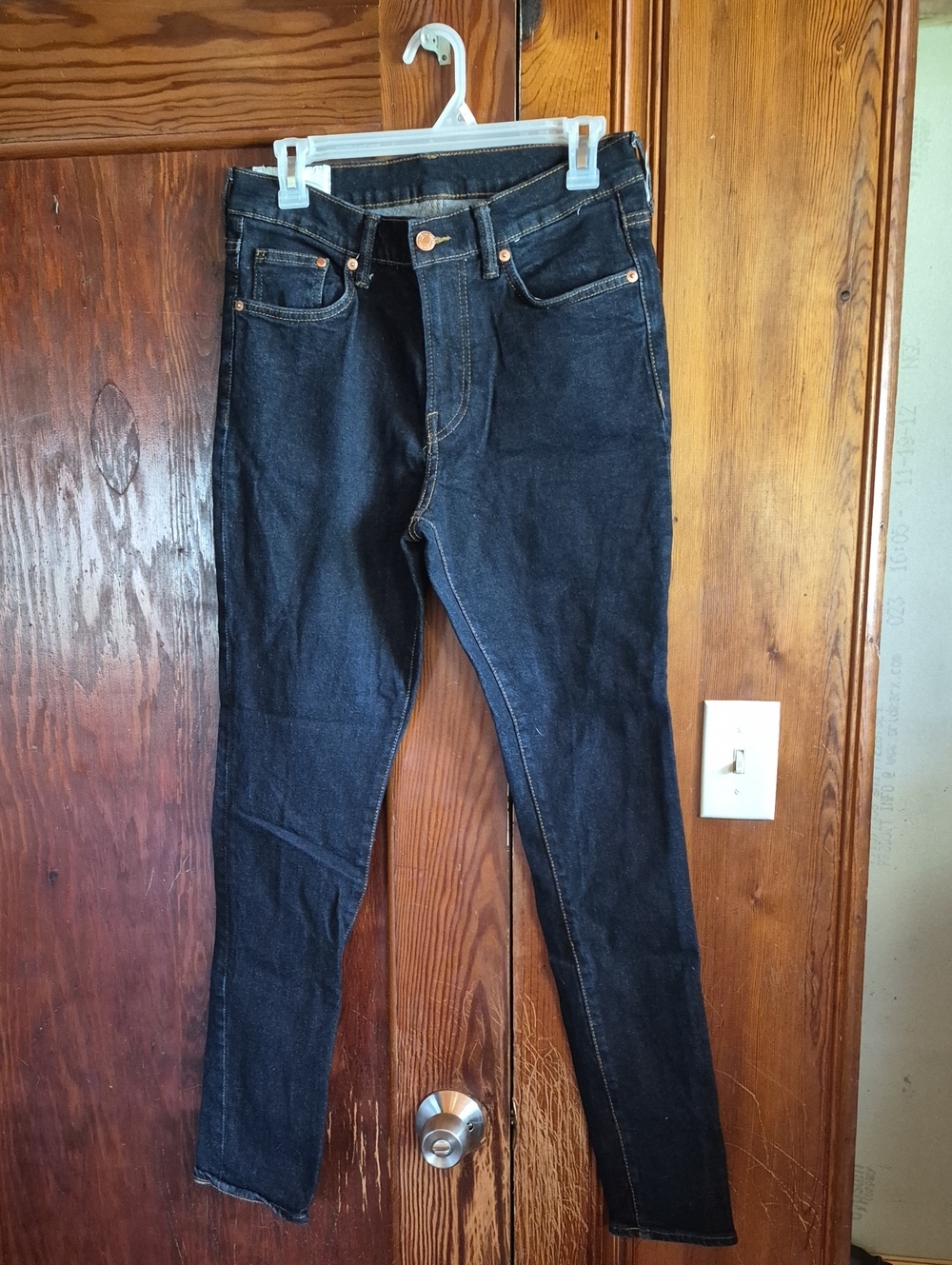 H&M Men's Slim Jeans in Dark Indigo